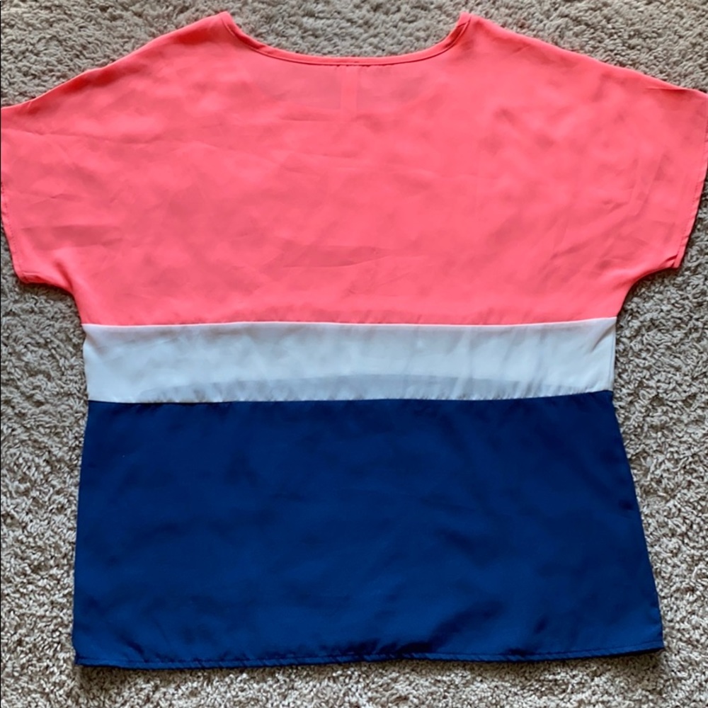 Colorblock Blouse - Picture 2 of 6